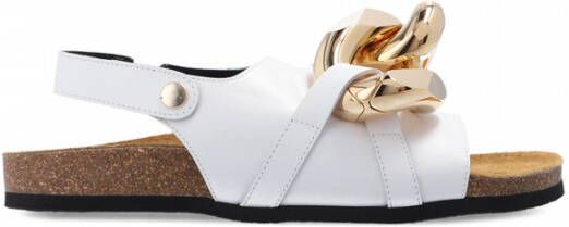 JW Anderson Leather sandals Wit Dames
