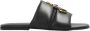 JW Anderson Zwarte Leren Sandalen Elegante Stijl Black Dames - Thumbnail 1