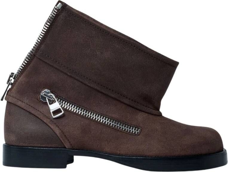 JW Anderson Stijlvolle Suede Biker Boots