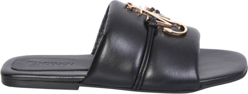 JW Anderson Stijlvolle Sliders voor Vrouwen Black Dames