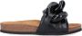 JW Anderson Zwarte platte schoenen met slide sandalen Black Dames - Thumbnail 1