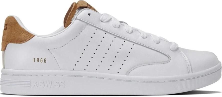 K-SWISS Lage Sneakers Lozan Klub LTH 07263-987-M WHT BRWN 3247 - Foto 4