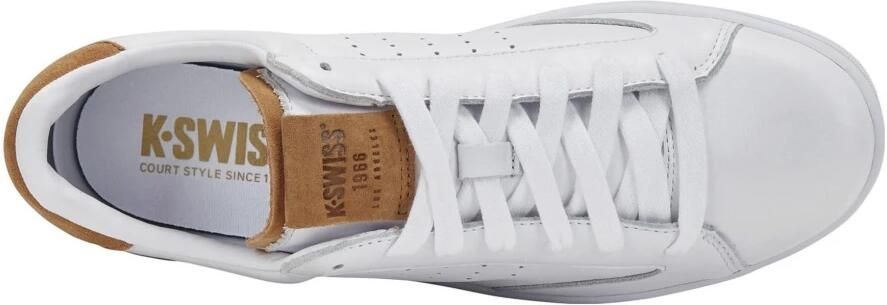 K-SWISS Lage Sneakers Lozan Klub LTH 07263-987-M WHT BRWN 3247 - Foto 6