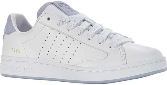 K-Swiss Lozan Klub leren sneakers wit lila - Foto 4