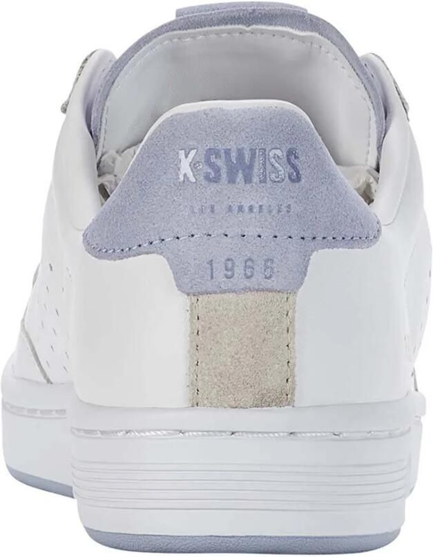 K-Swiss Lozan Klub leren sneakers wit lila - Foto 3