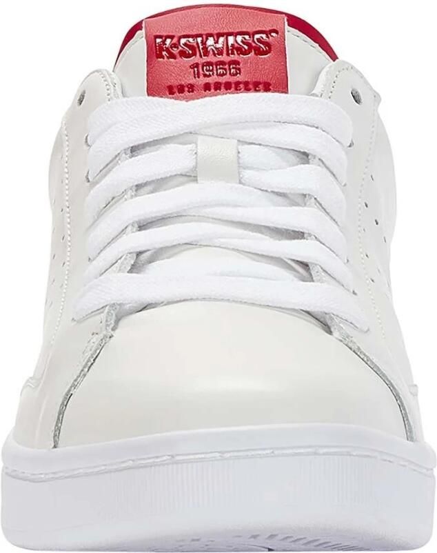 K-Swiss Lozan Klub leren sneakers wit rood donkerblauw - Foto 2
