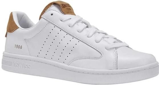 K-SWISS Lage Sneakers Lozan Klub LTH 07263-987-M WHT BRWN 3247
