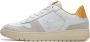 Kangaroos Game Low II | White Mustard Wit Leer Lage sneakers - Thumbnail 1
