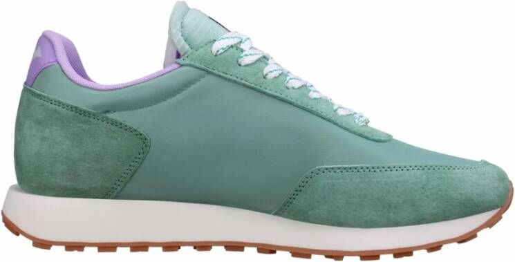 KangaROOS Groene Sneaker met Lila Accents