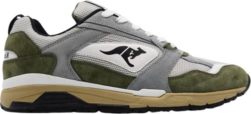 KangaROOS Olive Grey Sneakers