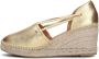 Kanna 23010 Espadrilles Zomer Schoenen Dames Goud - Thumbnail 2