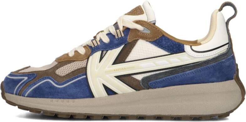 Kaotiko Blauwe Tech Sneakers voor Heren