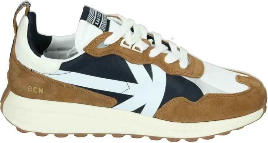 Kaotiko Heren Sneakers Vancouver Man Navy tan Bruin - Foto 2