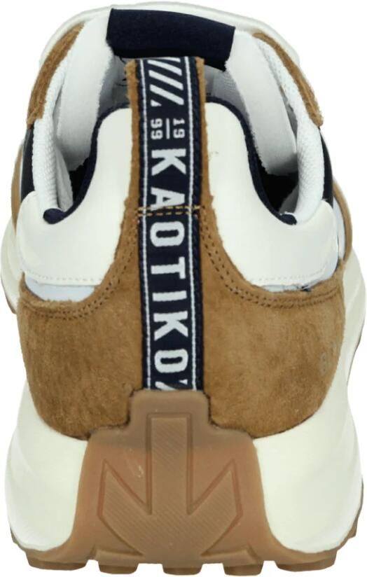 Kaotiko Heren Sneakers Vancouver Man Navy tan Bruin - Foto 3
