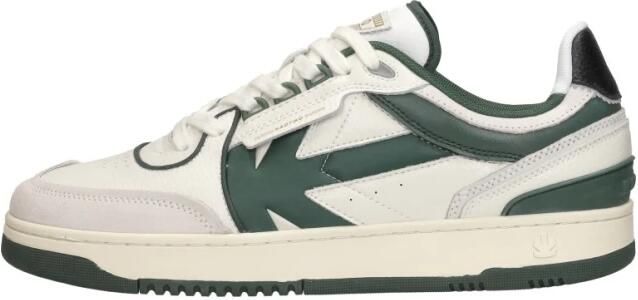 Kaotiko Boston Piping Sneakers Heren Groen - Foto 2