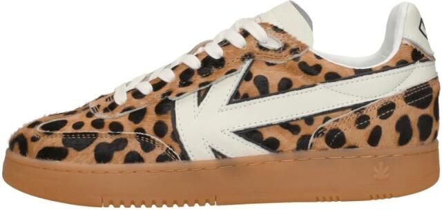 Kaotiko Dames Sneakers Boston Leopard Multi - Foto 3