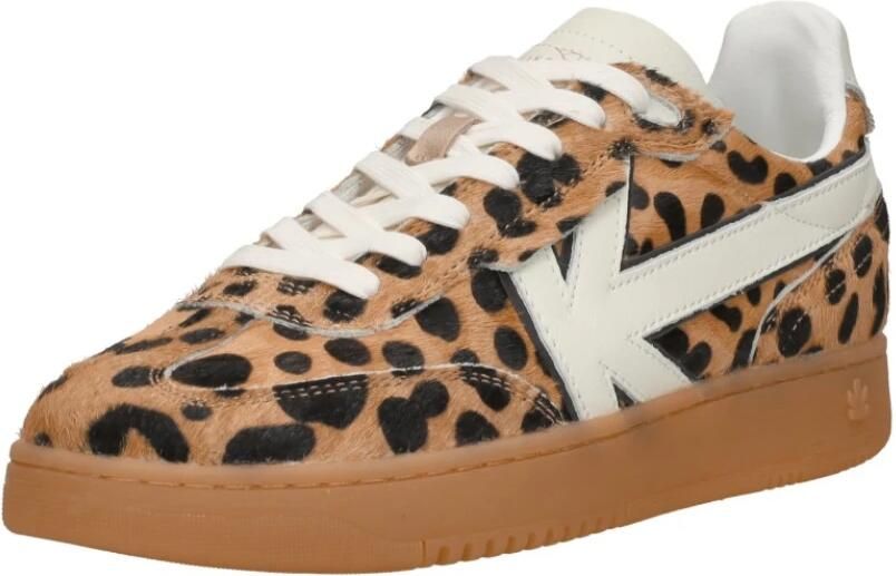 Kaotiko Dames Sneakers Boston Leopard Multi - Foto 4