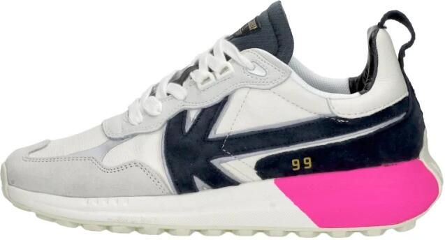 Kaotiko DETROIT 99 Volwassenen Lage sneakersDames sneakers Wit beige - Foto 4