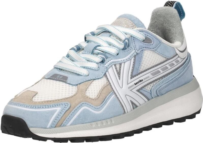 Kaotiko Detroit Tech Sneakers Laag Licht blauw - Foto 2