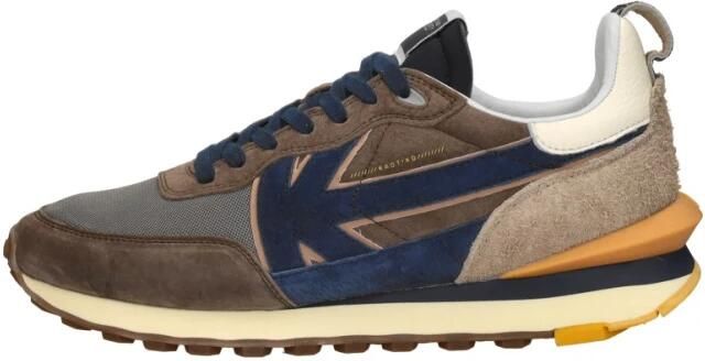 Kaotiko Nara Vintage suède sneakers bruin - Foto 2