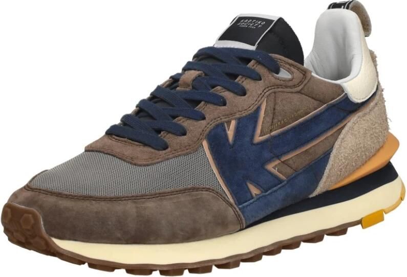 Kaotiko Nara Vintage suède sneakers bruin - Foto 3