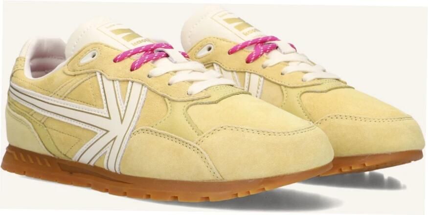 Kaotiko SEATTLE Lage sneakersDames sneakers Geel - Foto 4