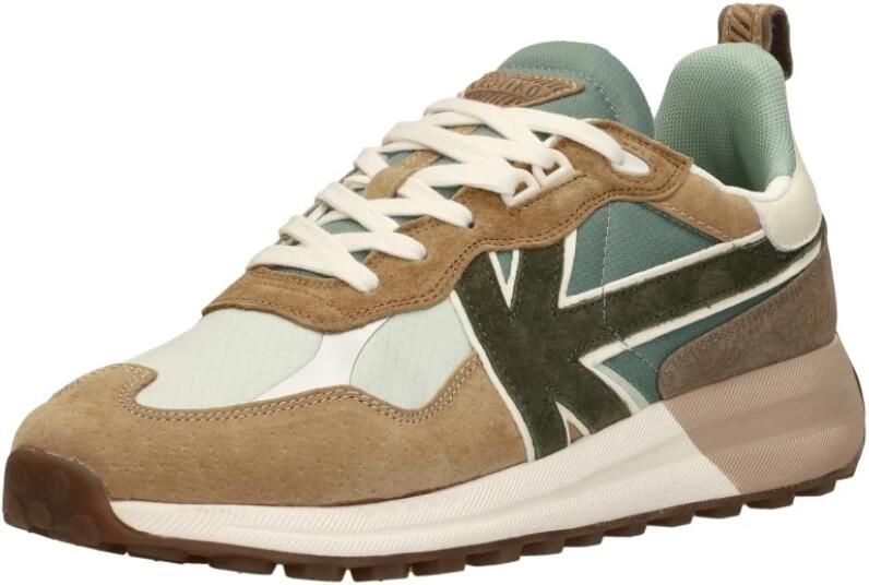 Kaotiko Vancouver heren sneaker Bruin multi - Foto 3