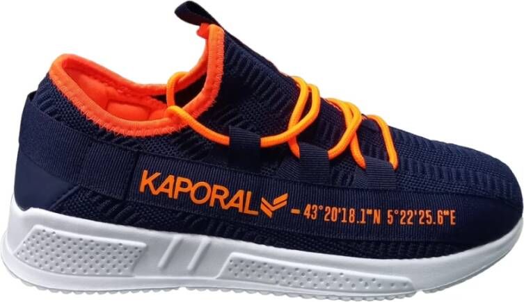 Kaporal Urban Sneakers Blauw en Oranje