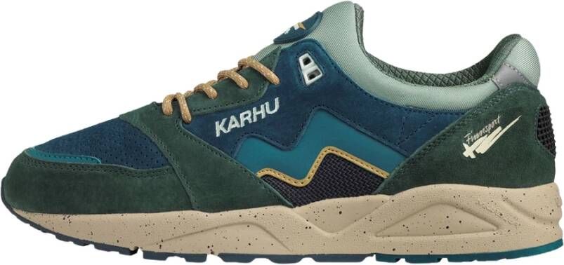 Karhu Aria 95 Sneaker Dark Forest Deep Lagoon Blue Heren