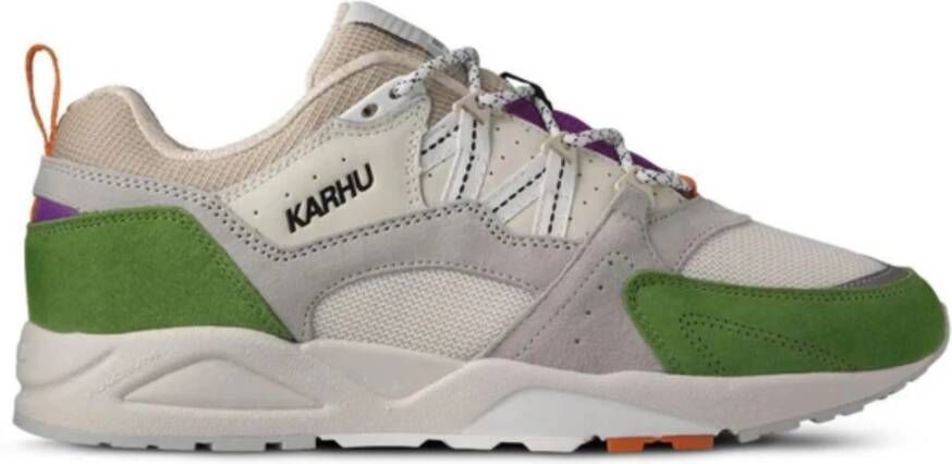 Karhu Fusion 2.0 Suede Mesh Sneakers Groen Multicolor Heren