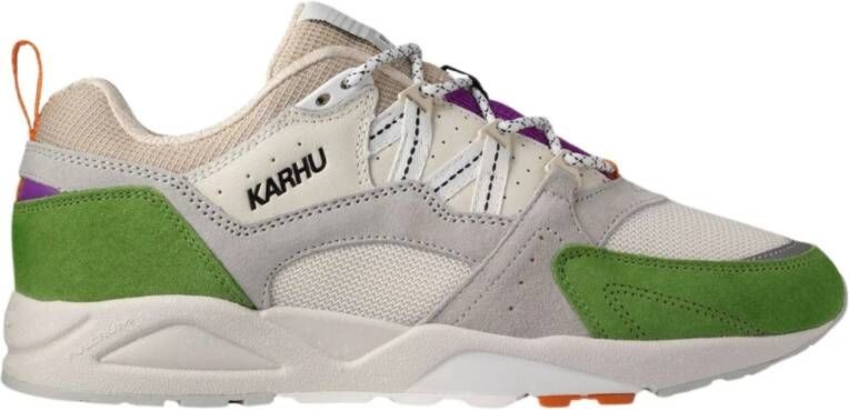 Karhu Fusion 2.0 Suede Mesh Sneakers Groen Multicolor Heren