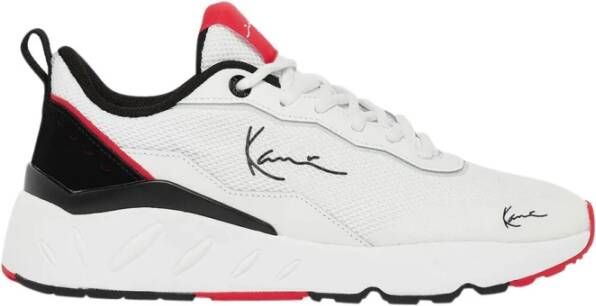 Karl Kani Hood Runner Sneakers Schoenen white black red maat: 42.5 beschikbare maaten:41 42.5 43 44.5 45 46