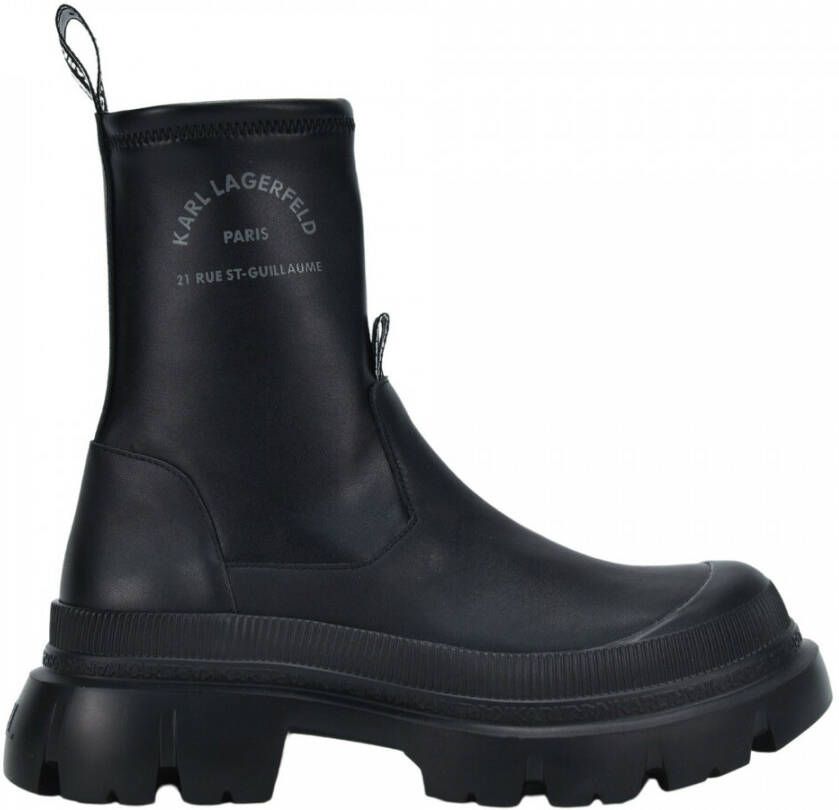 Karl Lagerfeld Boots & laarzen TREKKA MAX Midi Stretch Boot in zwart
