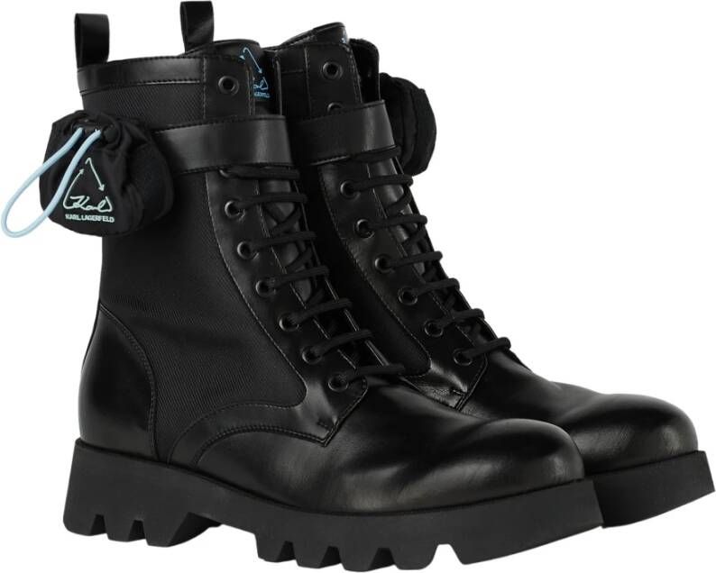 Karl Lagerfeld Boots Terra Firma Eco Pouch Zwart Dames