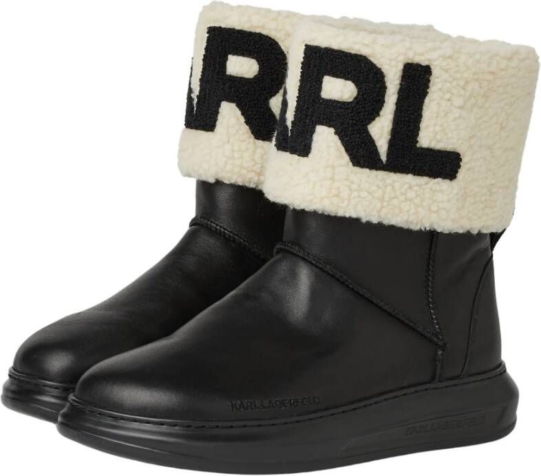 Karl Lagerfeld Boots & laarzen Kapri Kosi Karl Logo Ankle Boot in zwart