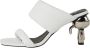 Karl Lagerfeld Sandalen IKON HEEL Padded 2-Strap in wit - Thumbnail 2