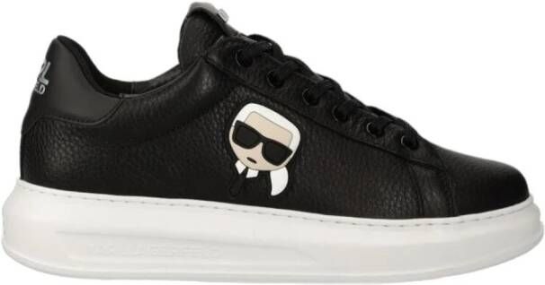Karl Lagerfeld Heren Casual Sneakers Zwart Black Heren