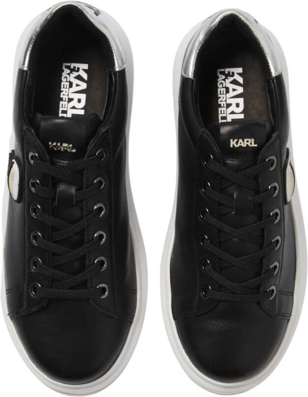 Karl Lagerfeld Lederen trainers sneakers k Ikonik Kapri Black Dames