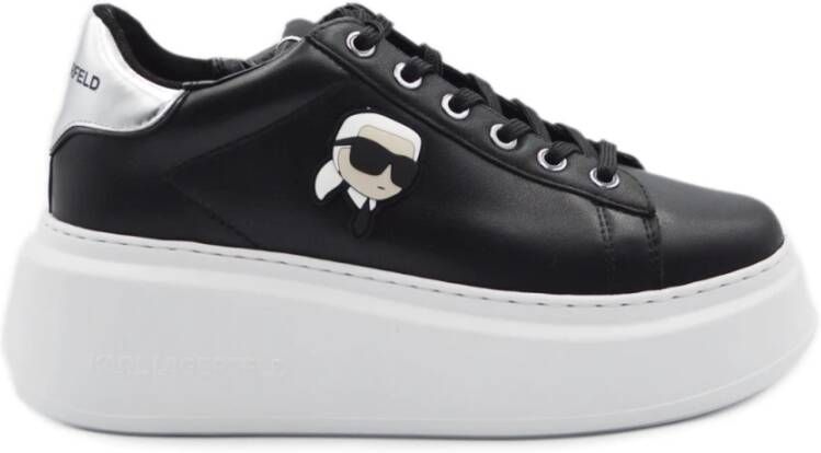 Karl Lagerfeld Kanten Sneakers Black Dames