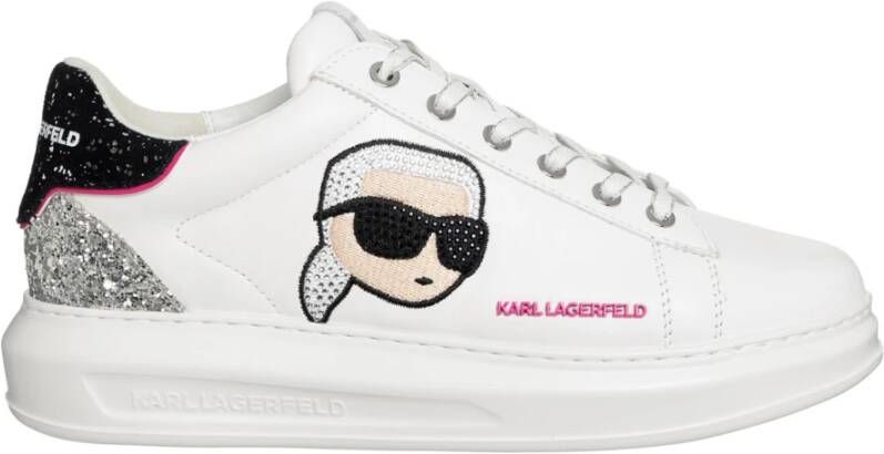 Karl Lagerfeld Kapri Sneakers Wit Dames