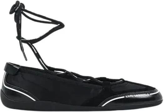 Karl Lagerfeld Ballerina zwart wit