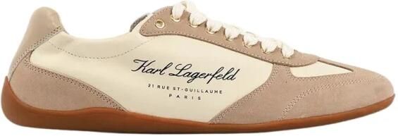 Karl Lagerfeld Sneakers laag 'ALTIA' camel lichtbeige zwart