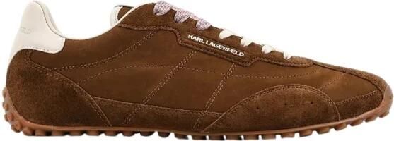 Karl Lagerfeld Sneakers laag 'Astra' crème lichtbeige bruin oudroze