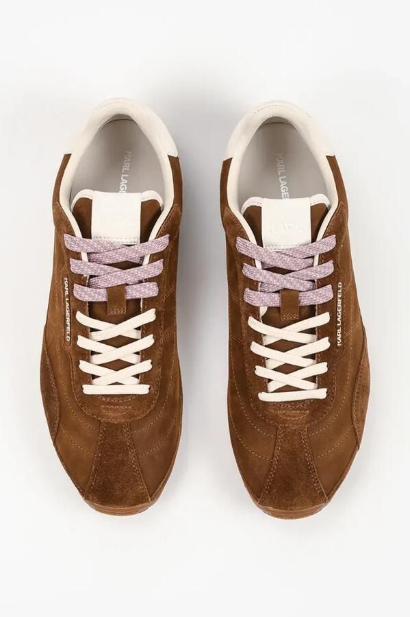 Karl Lagerfeld Sneakers laag 'Astra' crème lichtbeige bruin oudroze - Foto 3