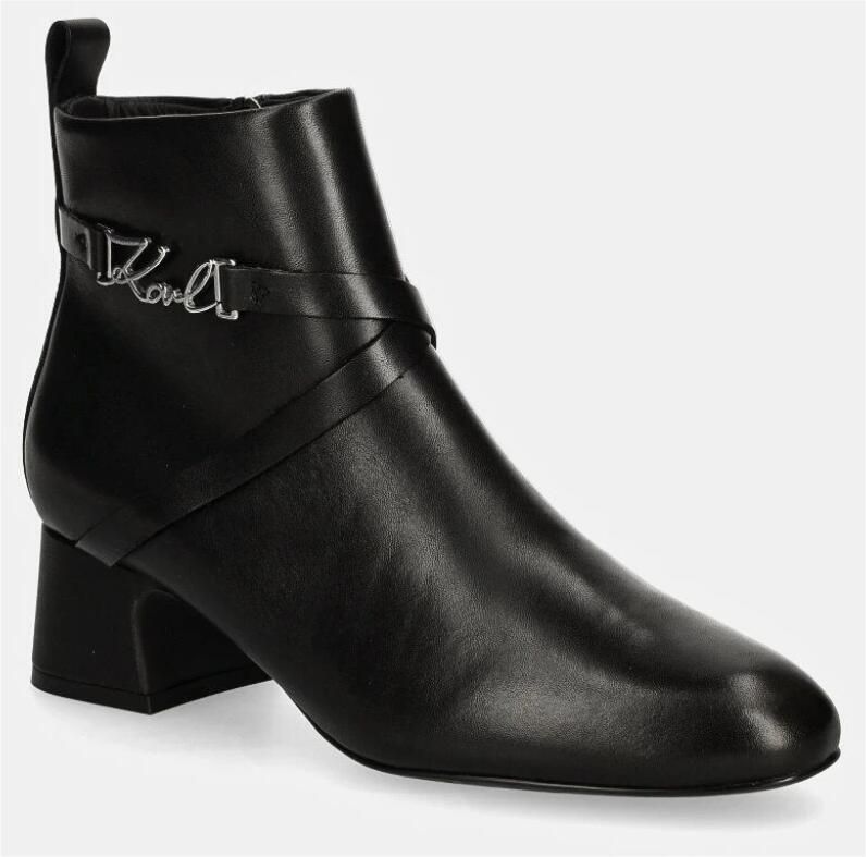 Karl Lagerfeld Boots & laarzen Bonnie Strap Boot in zwart - Foto 3