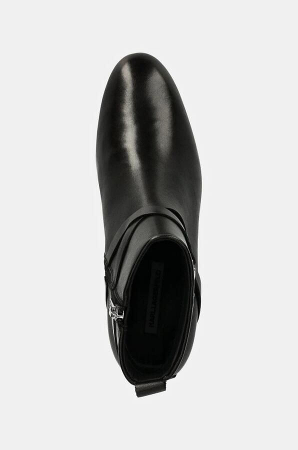 Karl Lagerfeld Boots & laarzen Bonnie Strap Boot in zwart - Foto 4