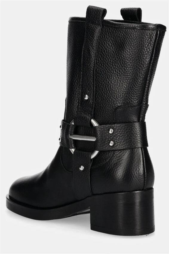 Karl Lagerfeld Boots Brooklyn Mid Leg Strap Boot in zwart - Foto 5
