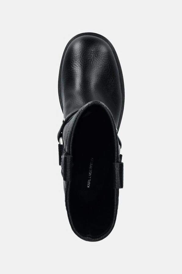 Karl Lagerfeld Boots Brooklyn Mid Leg Strap Boot in zwart - Foto 3