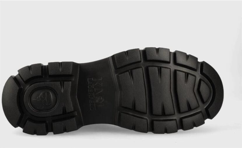 Karl Lagerfeld Monogram trekka high laarzen Zwart Heren - Foto 5