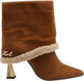 Karl Lagerfeld Debutante Heeled Boot - Bruin